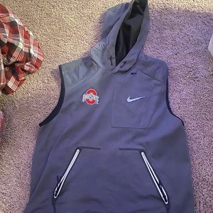 Nike Ohio State Playoffs Pullover Hooded Vest
